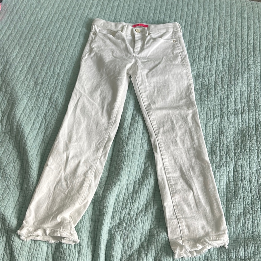 Lilly Pulitzer white jeans